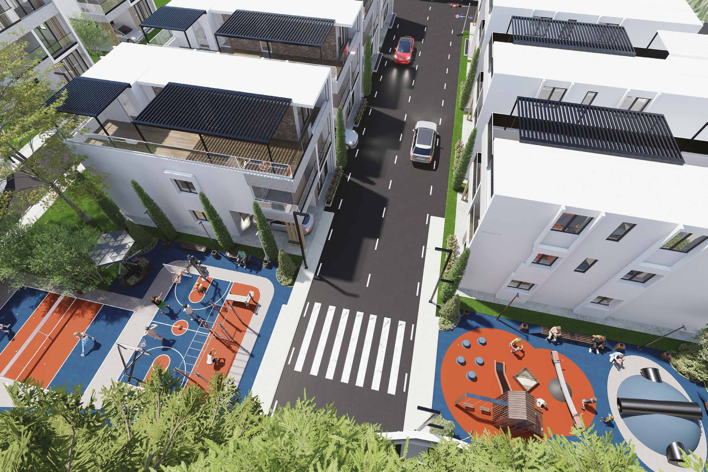 Sports and play amenities