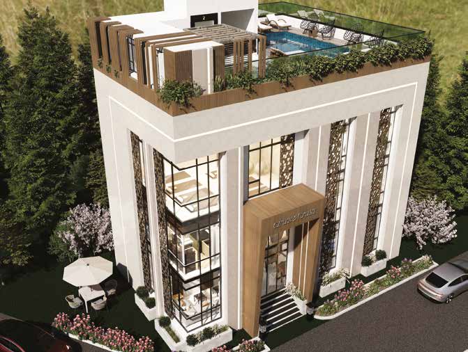Villa exterior elevation